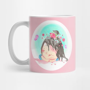 Baby Flower T-shirt Mug